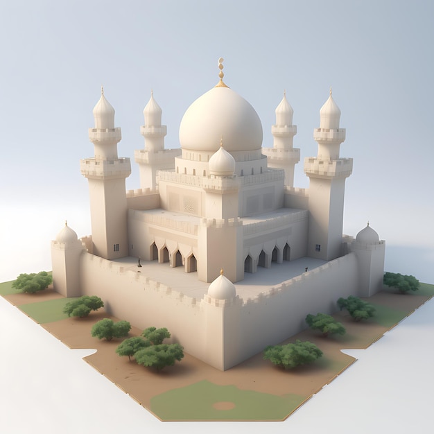 Edifici in stile islamico