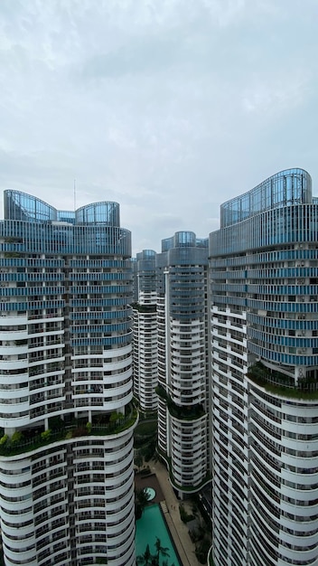 Edifici moderni in città