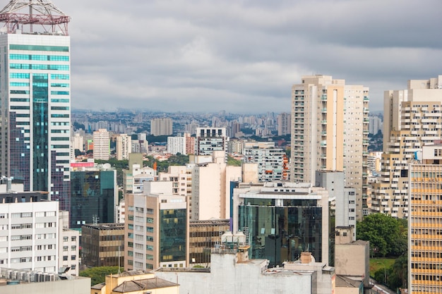 Edifici nel centro di Sao Paulo in Brasile