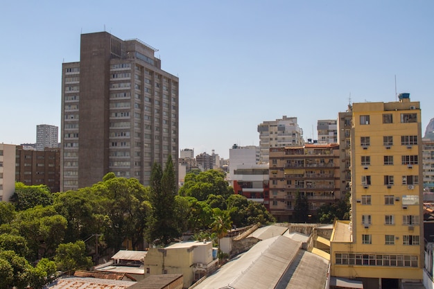 Edifici nel quartiere di Botafogo a Rio de Janeiro in Brasile.