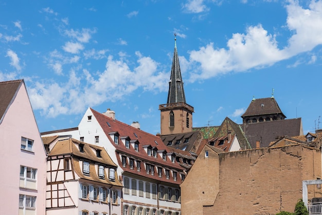 Edifici per le strade di Strasburgo Francia