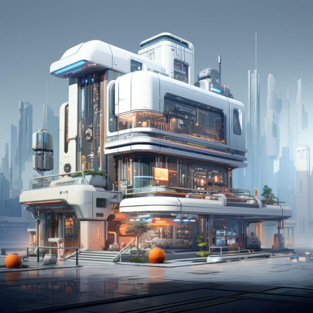 edifici sci-fi