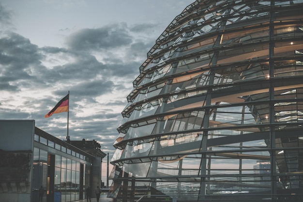 Edificio del capitolo del Reichstag a Berlino