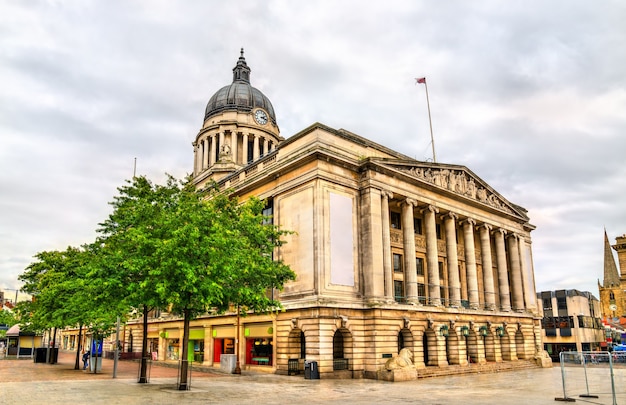 Edificio del consiglio comunale di Nottingham in Inghilterra, Regno Unito