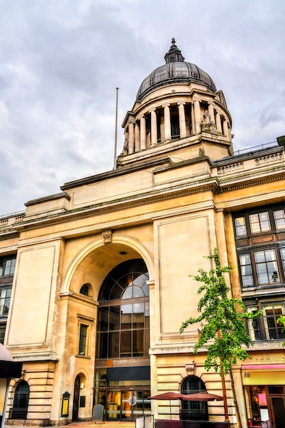 Edificio del consiglio comunale di Nottingham in Inghilterra, Regno Unito