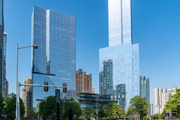 Edificio per uffici architettonico del paesaggio della plaza del distretto finanziario di Canton