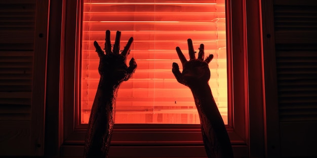Eerie Red Light rivela sinistre mani di zombie che si nascondono fuori da una finestra