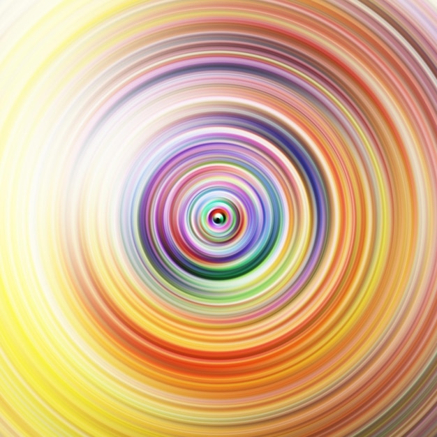 Efek gerakan radial penuh warna Latar belakang membulat abstrak Kurva warna dan lingkaran Latar belakang dan banner tekstur berwarna wallpaper cincin dan lingkaran gradien multi warna