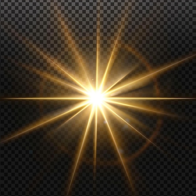 Effetto di flare luminoso sfondo