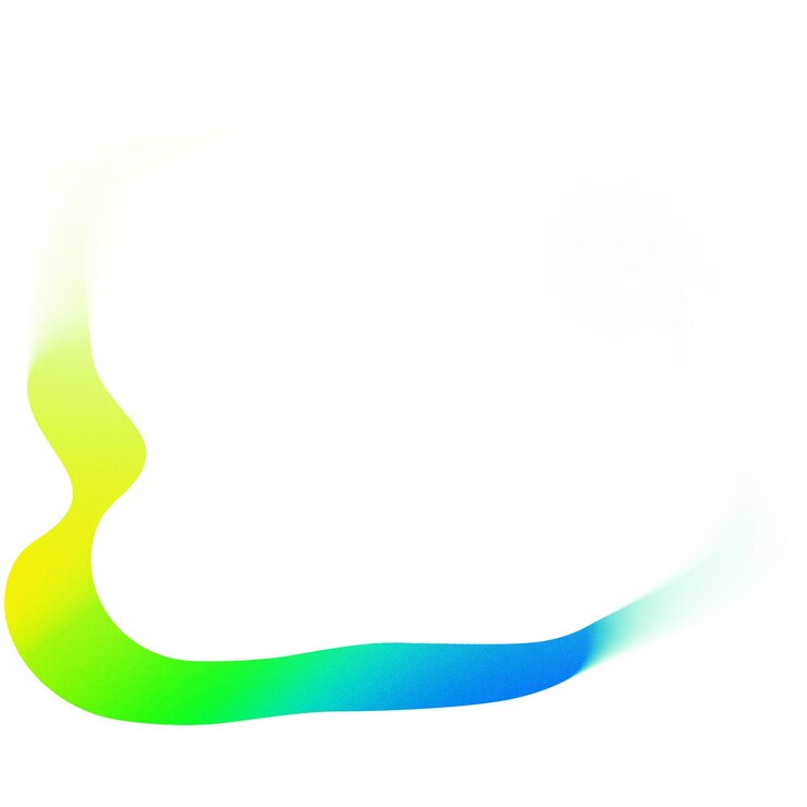 Foto effetto sfocato del gradiente dell'elemento di forma astratta png