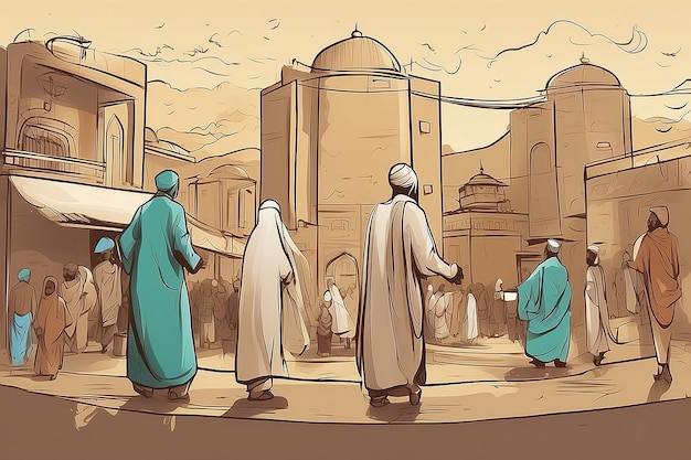 Eid al-Fitr e contesto del concetto di Ramadan Dare zakat o sadaqah ai poveri contesto del concetto islamico