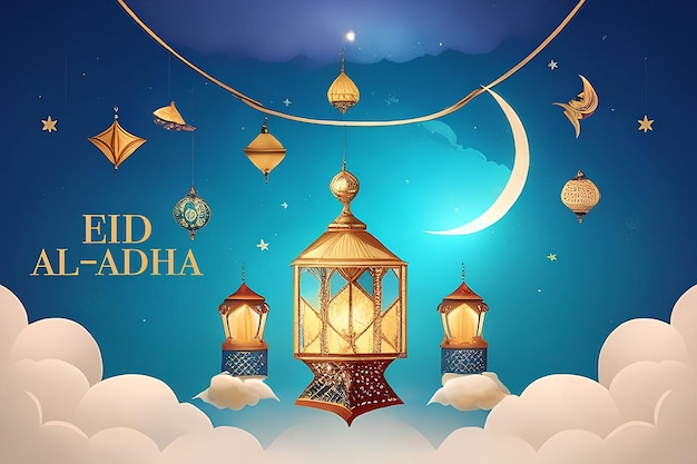 Eid aladha bannerai generato