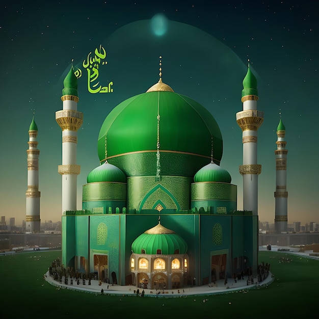 Eid milad un nabi saluto ai generazione