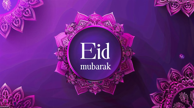 Eid Mubarak Eid al Fitr sfondo islamico carta da parati
