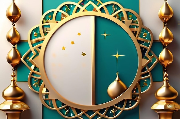 Eid_Mubarak_Islamic_background_template_3d_illustratio