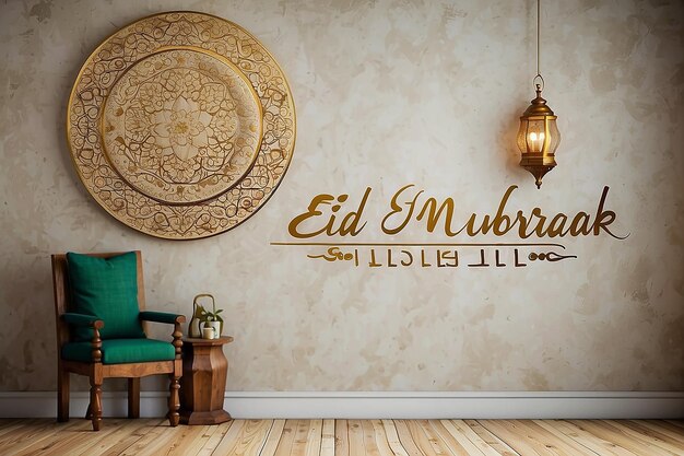 EID MUBARAK MUR di testo