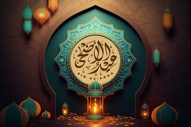Eid Ul Adha sfondo islamico