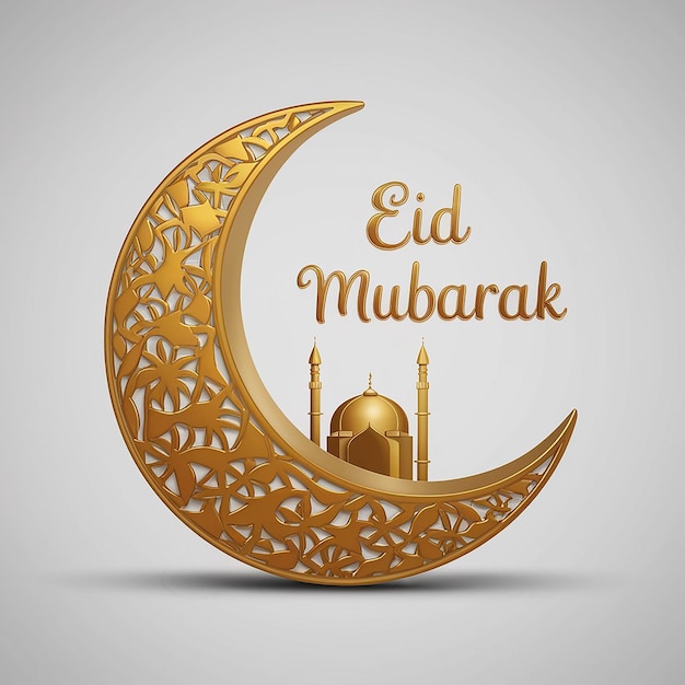 EidalAdha bella carta di auguri con copertina decorativa