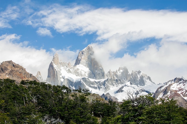 El Chalten vista montagna Fitz Roy Patagonia Argentina