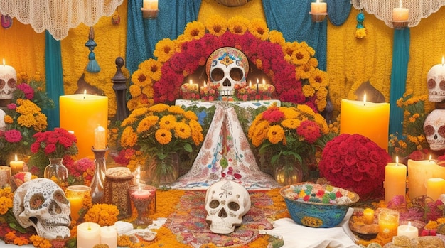 Elaborato tributo a Ofrenda