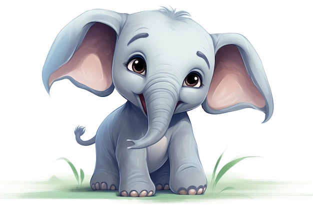 elefante felice