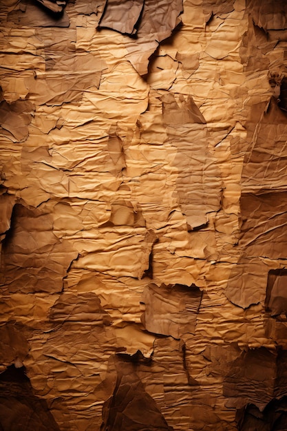Elegant Background Bark Paper Textured Brown Blank Rustic Bark Color Concept Ba concetto creativo