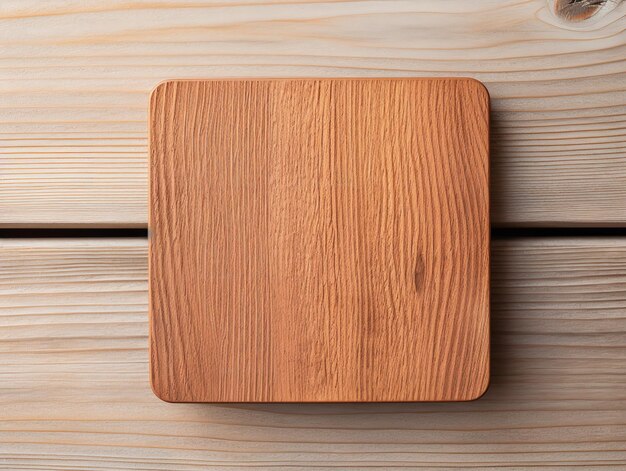 Elegant Ceramic Coaster Mockup for Tableware AI Generated