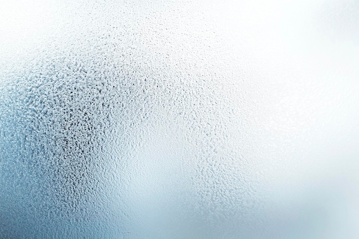 Photo elegant frosted glass texture background for graphic design projects