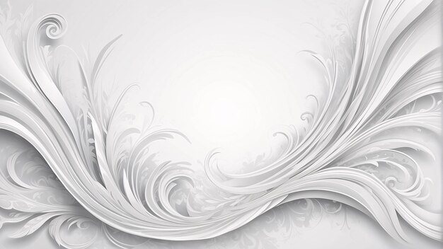 Elegante forma astratta sfondo bianco
