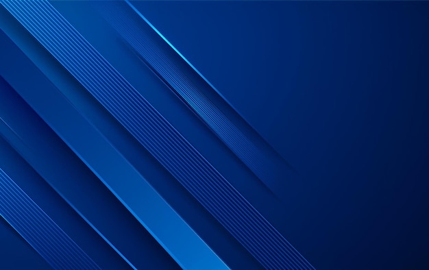 Elegante sfondo blu gradiente con effetti di luce morbida
