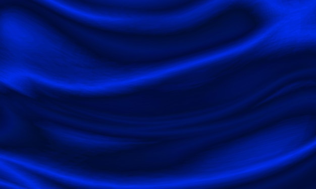 Elegante tessuto blu a consistenza liscia
