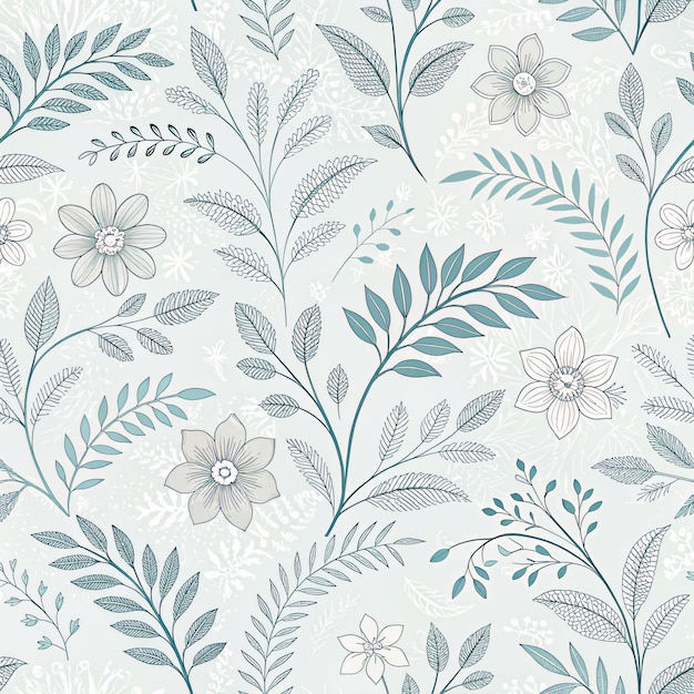 Eleganti modelli di foglie per il design moderno