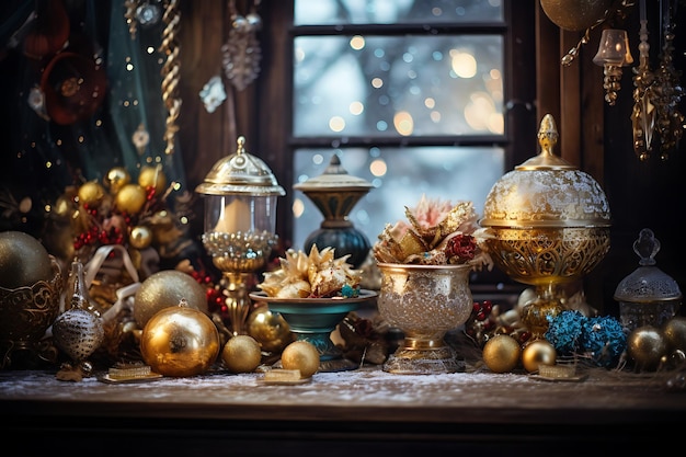 Eleganza incantevole Esplorando gli elementi magici dietro le decorazioni natalizie