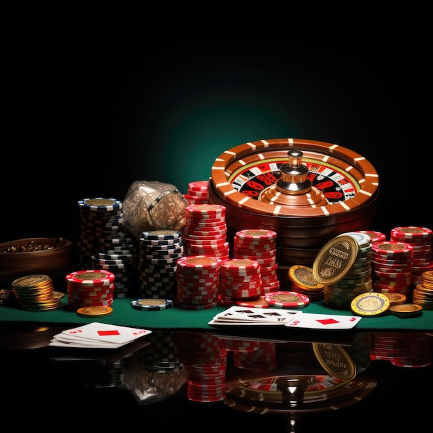 Elementi del casinò Immagine generata dall'intelligenza artificiale