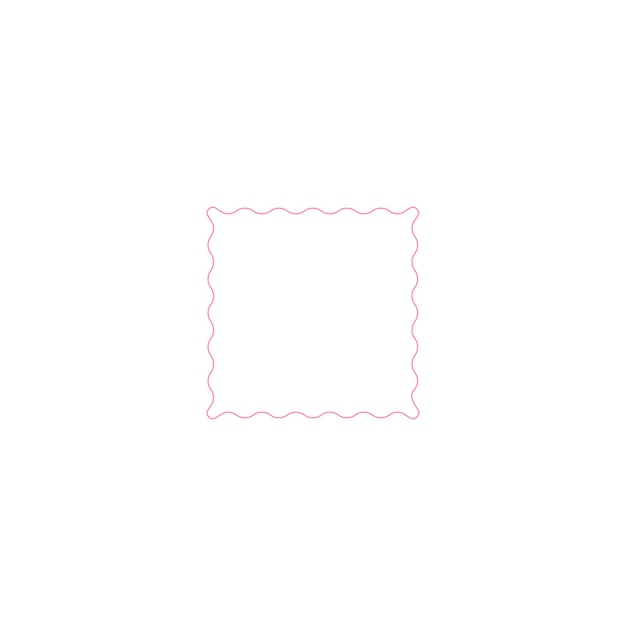 Elemento di linee astratte rosa
