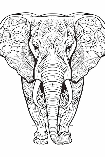 Elephant Illustrazione