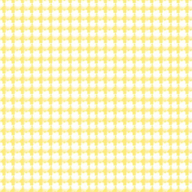 Elevate il vostro decoro d'interno con il nostro delizioso modello giallo pastello e bianco Houndstooth Questo design versatile e senza cuciture è perfetto per carta da parati piastrelle tessuti e carta da confezionamento