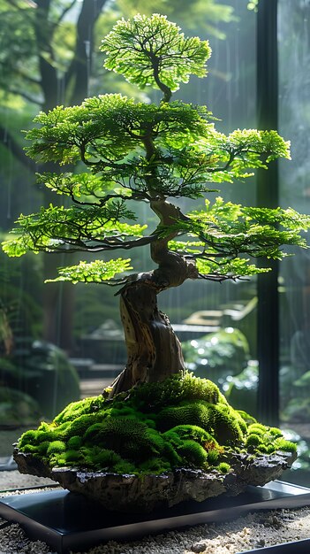 Elevate il vostro spazio con la natura Toccate terrari unici Alberi Bonsai Muschio Arte e altro ancora in Giappone