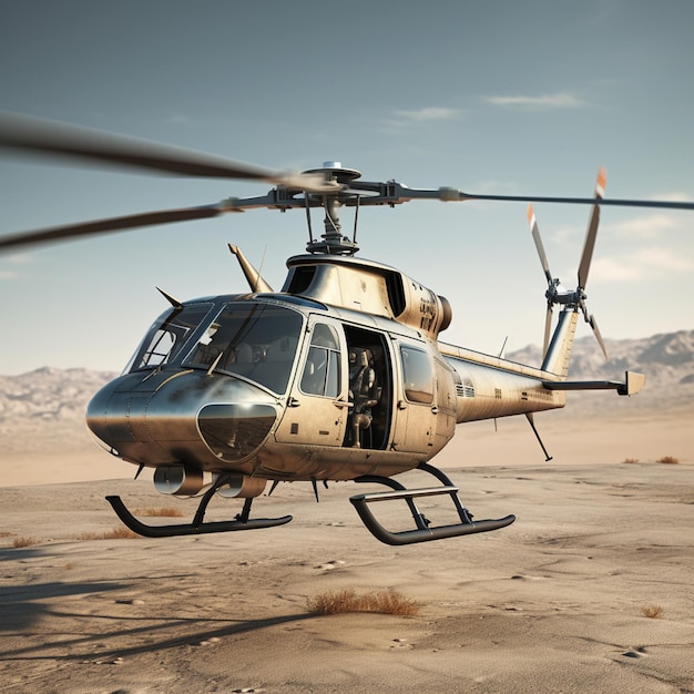 Elicottero realistico 3d