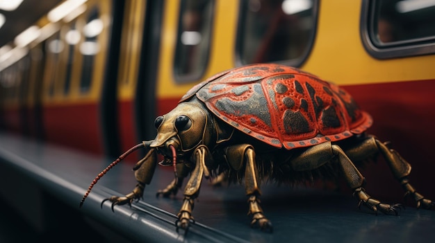 Elimina gli insetti nella metropolitana