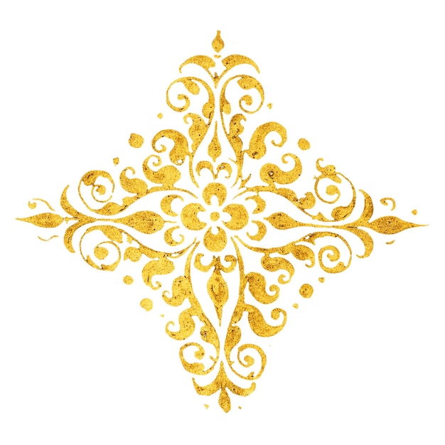 Emblema d'oro medievale png simbolo del distintivo