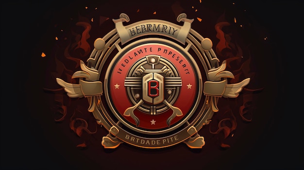 Emblema e logo dei vigili del fuoco