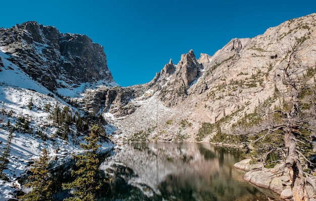 Emerald Lake Montagne Rocciose Colorado USA