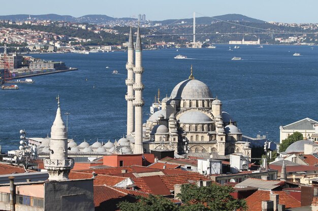 Eminonu Nuova Moschea nella città di Istanbul
