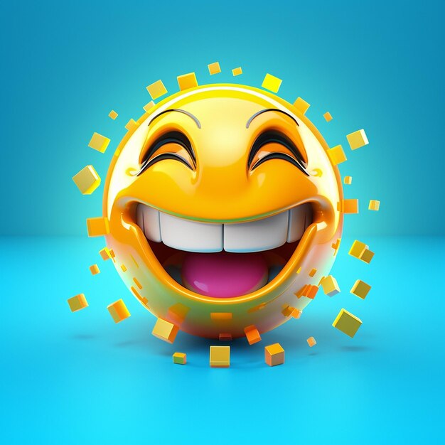 emoji 3d con sfondo