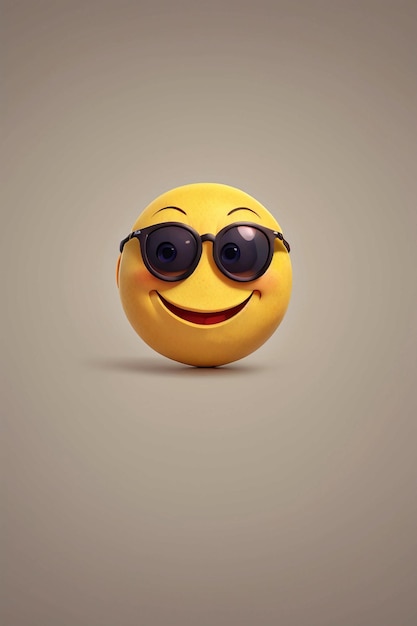 emoji sorridente 3d