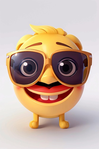 emoji sorridente 3d