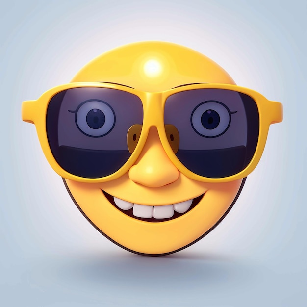 emoji sorridente 3d