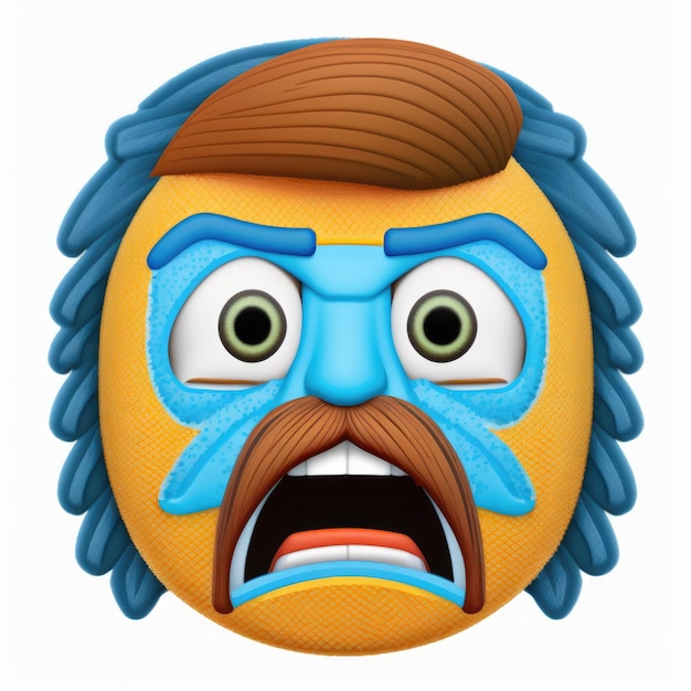 emoticon espressiva faccia emoji ghiaccio