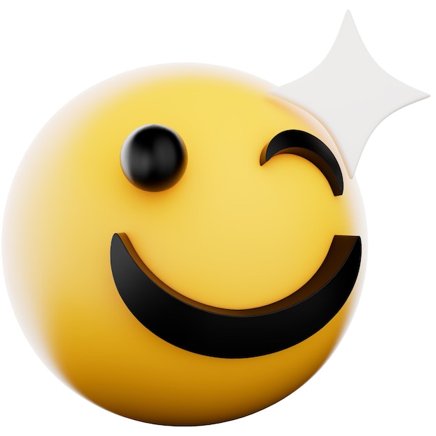 Emoticon in 3D